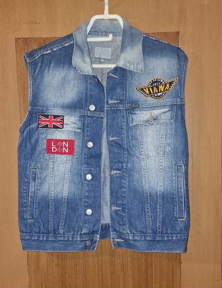 Colete de ganga Salsa azul