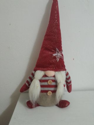 Gnomo decorativo natalizio