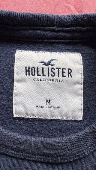 Jersey Hollister Azul Grueso