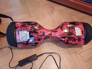 Hoverboard Rojo y Negro con Bolso y Cargador