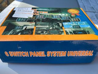 Panel 6 Interruptores Barco Jeep UTV