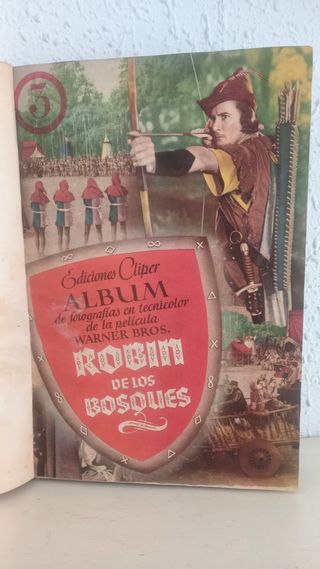 2 Álbumes Cromos Robin de los Bosques y Cenicienta