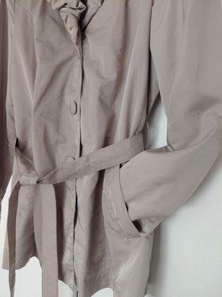 Parka Punt Roma beige mujer