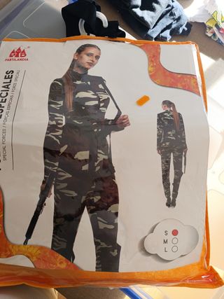 Disfraz militar Partilandia Talla S