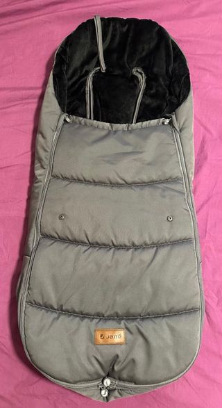 Saco Jané para carrito de bebé gris