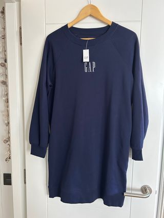 Sudadera Gap Azul Marino Mujer Talla S NUEVA