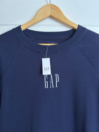Sudadera Gap Azul Marino Mujer Talla S NUEVA