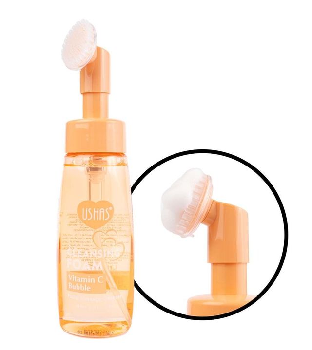 Espuma Limpiadora Facial USHAS Vitamina C