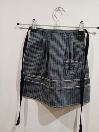 Traje de Baturra negro y rojo talla 3-4 años