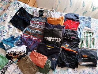 LOTE ROPA NIÑO 11 AÑOS A 15 Adidas, Nike Joma Gap