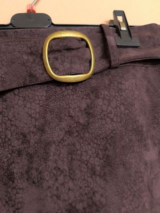 Falda Ricardo Santiago con cinturón