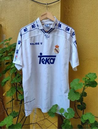 Camiseta Real Madrid 1994/95 Kelme Blanca