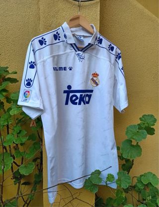 Camiseta Real Madrid 1994/95 Kelme Blanca