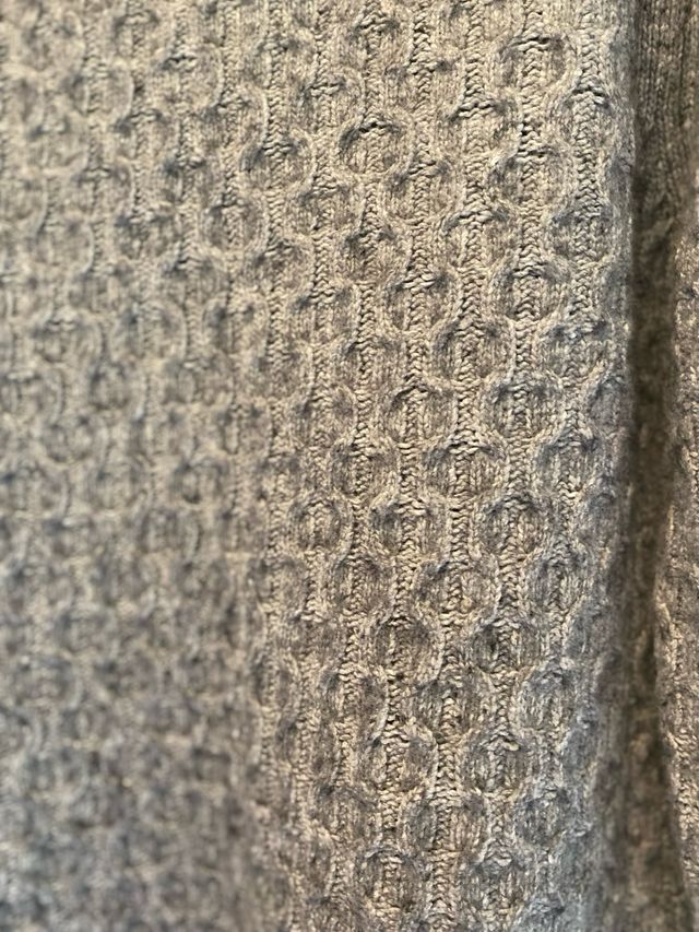 Jersey de punto gris