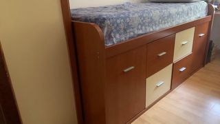 Dormitorio juvenil completo madera