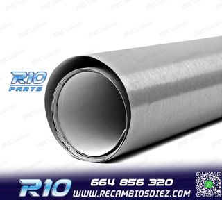 VINILO ADHESIVO ALUMINIO CEPILLADO