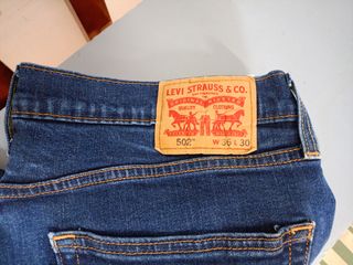 Pantalón Levi's 502 Talla M Azul elástica talla 36