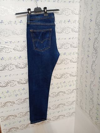 Pantalón Levi's 502 Talla M Azul elástica talla 36
