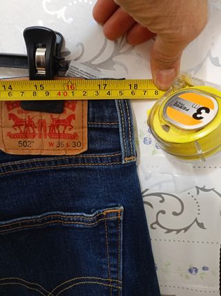 Pantalón Levi's 502 Talla M Azul elástica talla 36