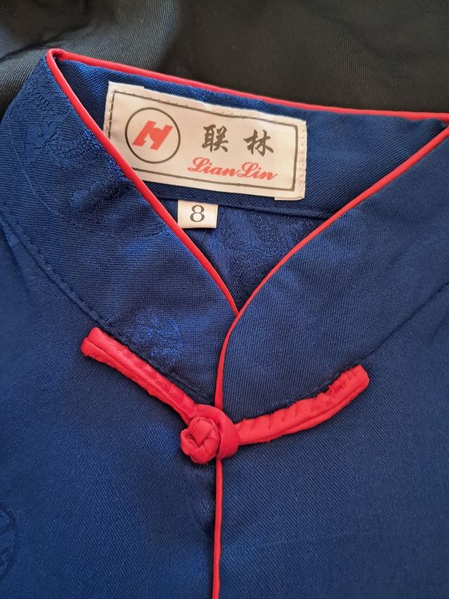 Pijamas seda talla 4 y 8