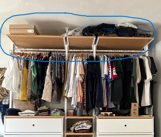 Baldas Bambú + barras ELVARLI IKEA