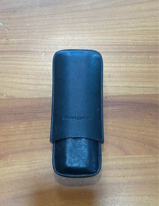 Custodia in pelle per 2 sigari