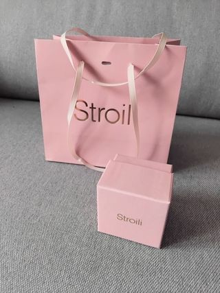 Sacchetto e scatola regalo Stroili rosa