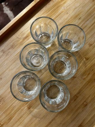 Copas de aguardiente Ikea