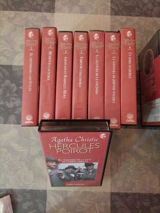 Colección VHS Sherlock Holmes y Poirot