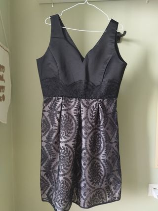 Vestido fiesta Tintoretto negro