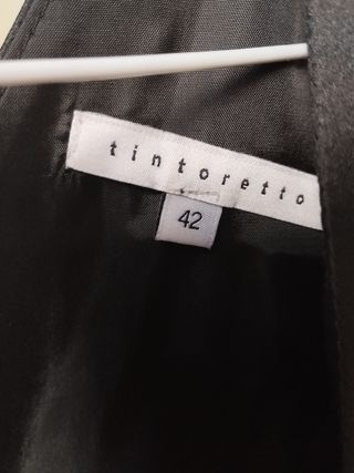 Vestido fiesta Tintoretto negro