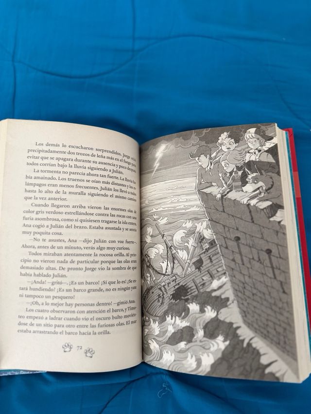 CINCO Y EL TESORO DE LA ISLA - LOS