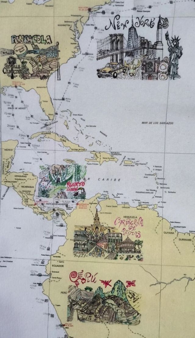 Carta Náutica B.E. Juan Sebastián de Elcano