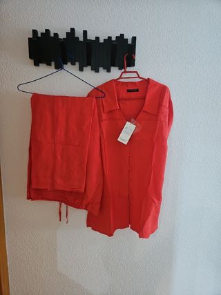 Traje de verano LAGARE rojo