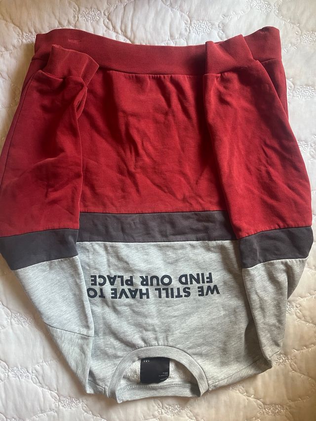 Felpa Bershka color block