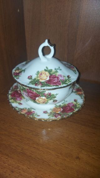 Royal Albert Set Caffè Porcellana Rose