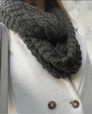 sciarpa donna anello