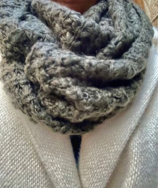 sciarpa donna anello