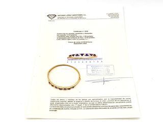 E1794041-0	Pulsera Oro 18k Con Circonita,Diamante