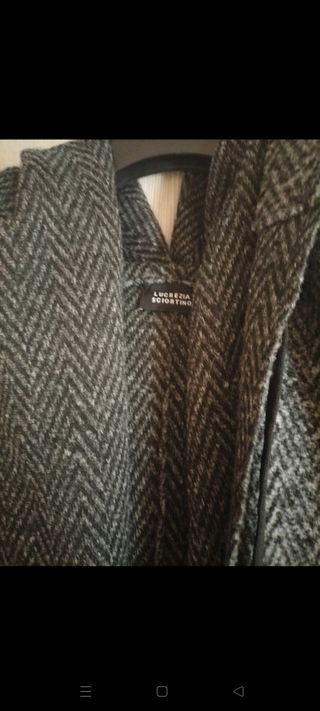 Cappotto lungo lana XXL