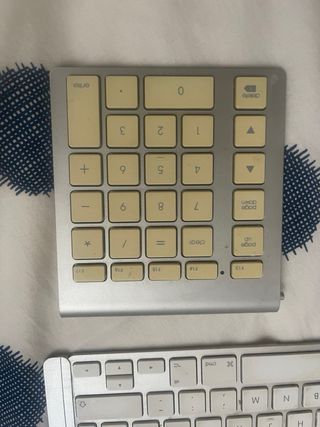 Teclado numérico Apple, ratón y teclado completo