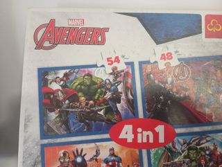 Puzzle 4 en 1 Avengers Trefl