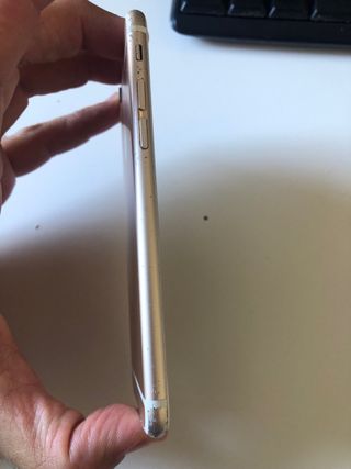 iPhone 6s 128 GB Plata con batería nueva