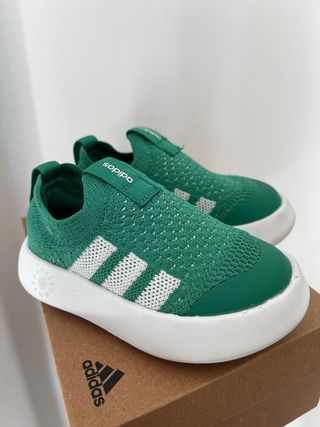 Zapatillas niño Adidas verdes Talla 25