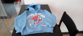 Felpa Spiderman con cappuccio 110/116