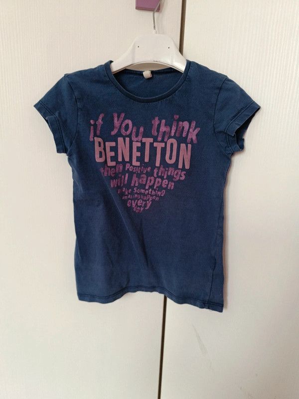 Set 3 maglie 4/6 anni: Disney e Benetton