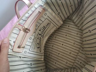 Bolso LV Marrón y Rosa