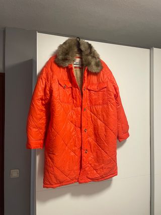 Abrigo largo oversize TS naranja