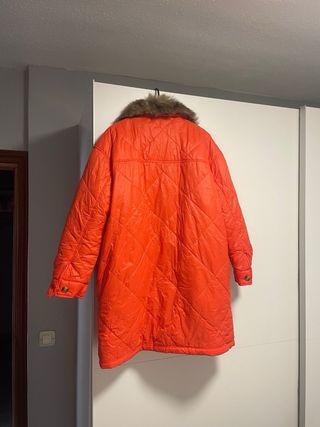 Abrigo largo oversize TS naranja