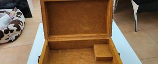 Caja Antigua Joyero Decorada